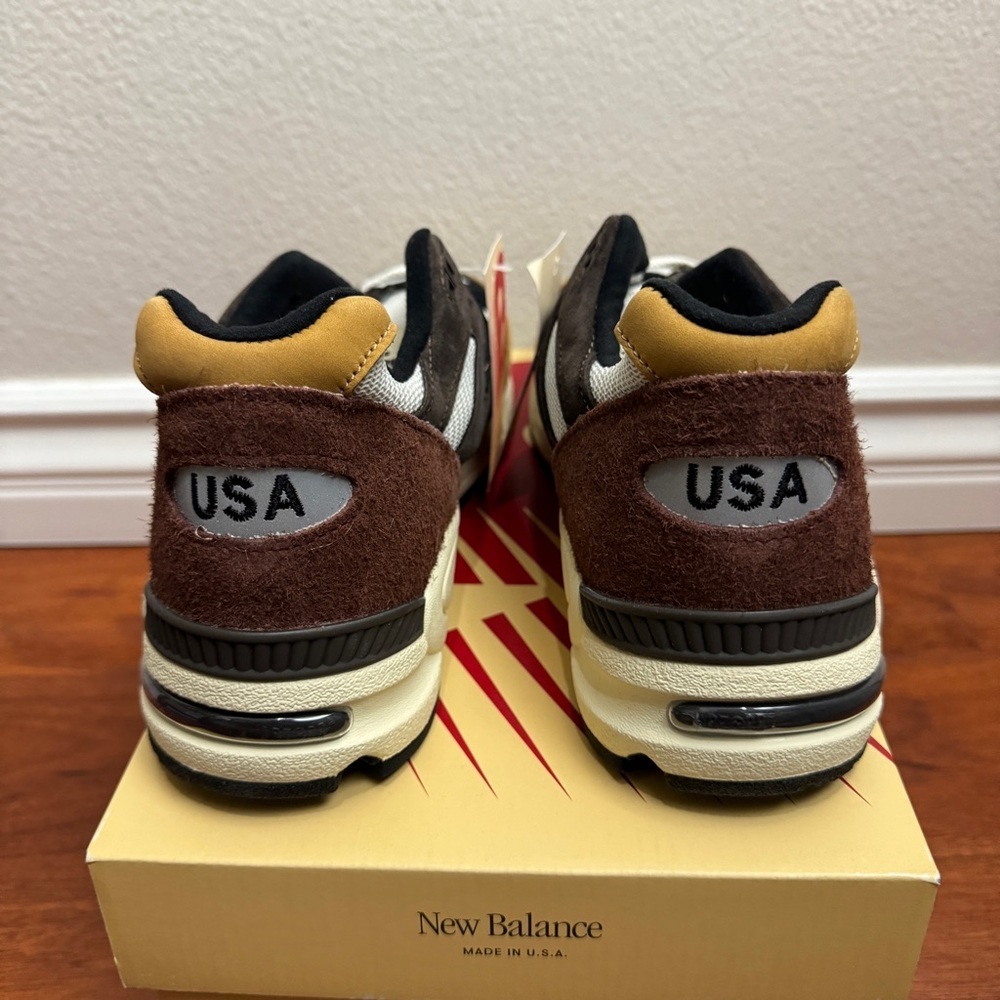 New Balance 990v2 MiUSA Season 2 Brown Size 11 - Picture 4 of 8